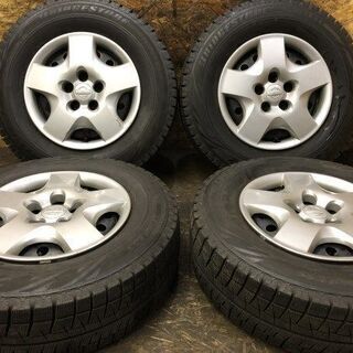 【BS BLIZZAK REVO GZ 215/70R15】スタッドレス【日産 T30 エクストレイル 純正ホイール 15インチ 6J5HPCD114.3+40】バリ溝　(MTC98) クレジットカード QR決済可能 BS BLIZZAK REVO GZ 215/70R15】スタッドレス【日産 T30