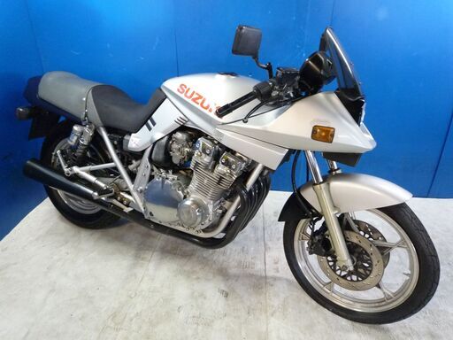 SUZUKI GSX1100S カタナ 銀 春のお値引きキャンペーン 期間限定 諸経費０円 始動確認済み 車検取得で乗れます 激安 横浜 都筑 宮前