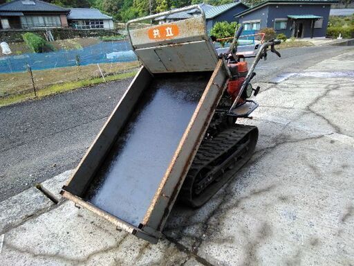 運搬車　手動ダンプ！！.共立.KCG95A　実働！！　OHV ガソリンエンジン！！