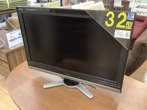 6ヶ月動作保証付！SHARP (シャープ) 32型 液晶テレビ 2009年製 ※不良あり【トレファク野田】