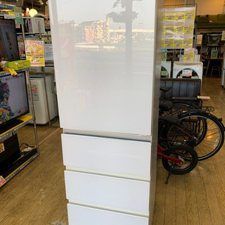 ⭐️新古品⭐️2019年製 AQUA 458L冷蔵庫 ガラストップ AQR-VZ46J