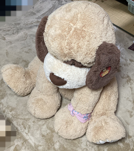 コストコ 犬の大きなぬいぐるみ Plush Puppy Ymudn 虹ノ松原のおもちゃ ぬいぐるみ の中古あげます 譲ります ジモティーで不用品の処分