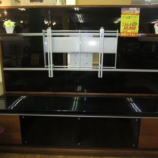 R062 シギヤマ家具 大型テレビボード、幅180cm 70インチまで