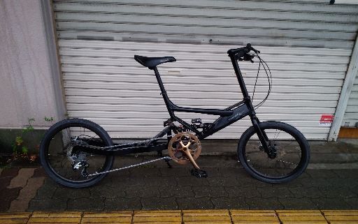 (希少品)アヴァントゥリガ・ジャベリン 20型アルミミニベロ リアサス/9speed/オプシディアンブラック