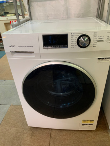 春のコレクション AQUA 2020年製 ドラム式全自動洗濯機 AQW-FV800E ...