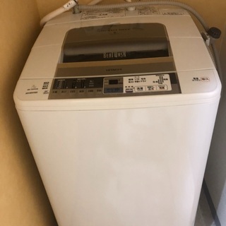 2012年製 日立全自動洗濯機 7kg 取扱・据付説明書付き ビ...