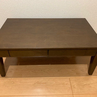 【ネット決済】木製ローテーブル（ベルメゾン）
