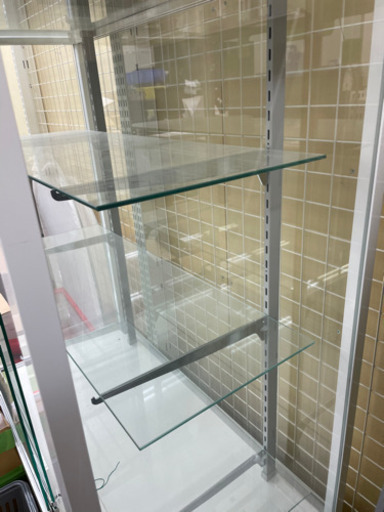 全面ガラス　ショーケース　美品