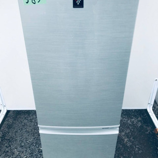 583番 シャープ✨ノンフロン冷凍冷蔵庫✨SJ-PD17X-N‼️