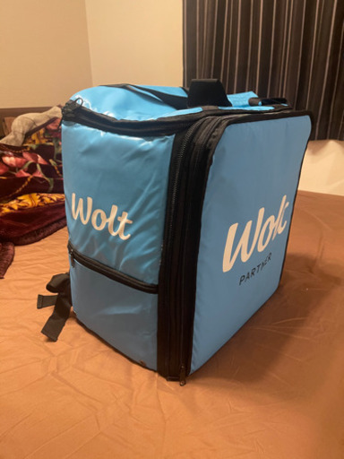 Wolt 配達用バック
