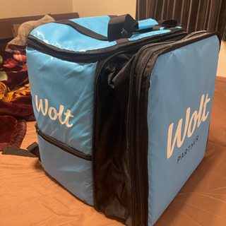 Wolt 配達用バック