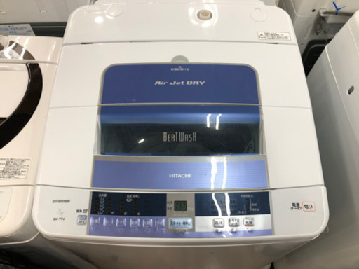 ＊【6ヶ月安心保証付】HITACHI 簡易乾燥機能付洗濯機