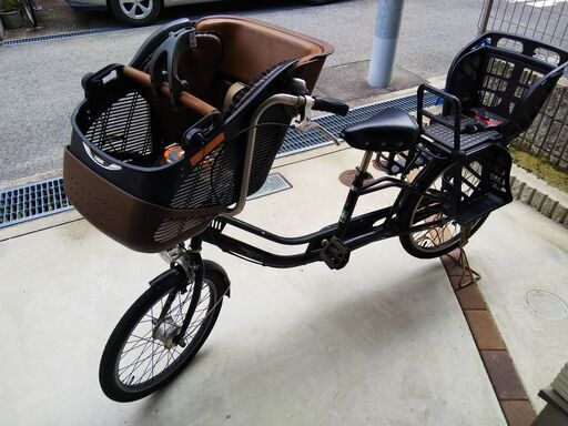 子供乗せ自転車　ママチャリ　mamafre!　3段ギア　LEDライト