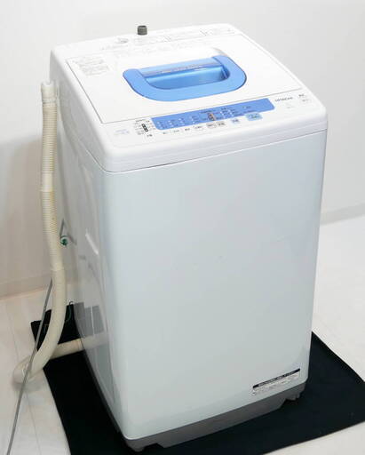 【日立/HITACHI】全自動洗濯機 7.0kg NW-T71 2012年 エアジェット乾燥 浸透洗浄 ステンレス槽
