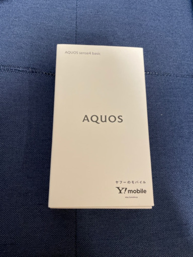 【新品】AQUOS sense4 basic Black