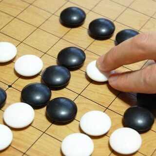 囲碁7段の15歳と対局 - 英語のスキル交換 Play Go/W...