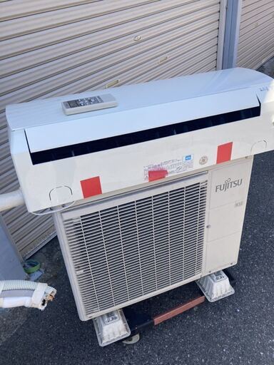 富士通ゼネラル インバーター冷暖房エアコン AS-J22D-W 6～8畳用 2014年製
