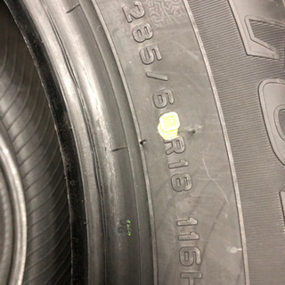 ★ 新車外し ダンロップ 285/60R18 ランクル / レクサスLX 純正品 ランドクルーザー 2019年製造 ランクル 新車外し 285⁄60R18