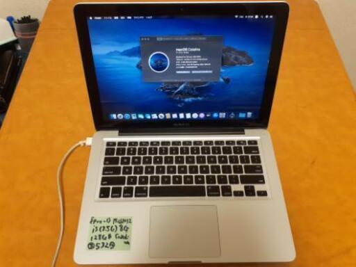 ③値下げMacBookProMid2012-13inch Catalina 英語キーボード