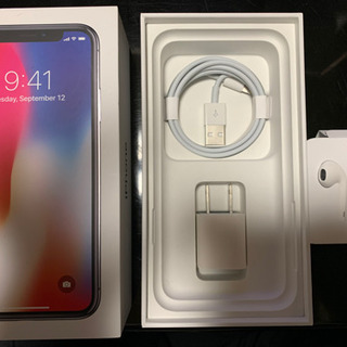 限定値下げ美品iPhone10SIMロック解除済み 256ギガバッテリー新品