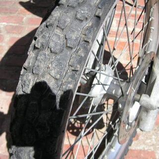 ニセコ 札幌ナンバー スズキ ジェベル200 DJEBEL 走行距離6745Km