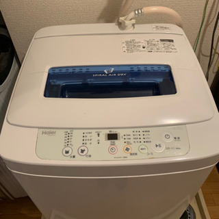 【ネット決済】【5月末まで】Haier洗濯機お譲りします！