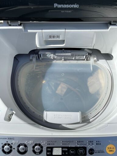 GW中も■都内近郊無料で配送、設置いたします■2013年製 Panasonic　乾燥機能付き洗濯機 NA-FV60B3　6キロ■PA01