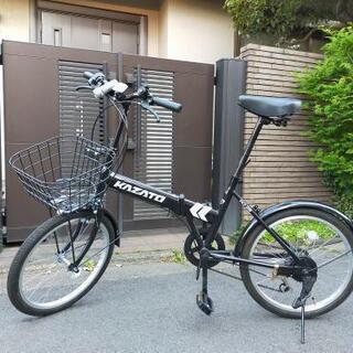 【ネット決済】先着順 折りたたみ自転車 ほぼ新品 KAZATO（...