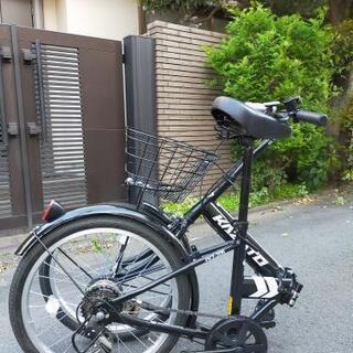 先着順 折りたたみ自転車 ほぼ新品 KAZATO（カザト）FKZ-206