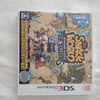 【ネット決済】任天堂3DS中古ソフト　スナックワールドトレジャラーズ