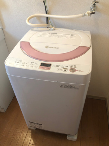 【受渡決定】SHARP 洗濯機　6.0キロ