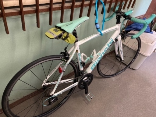 値下げしました！月内まで限定　Bianchi  ニローネ7　2017年製　ホワイト　コンポーネント105