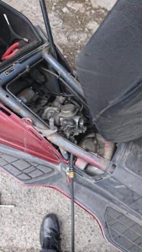 スカイウェイブ250 CJ41A自家塗装