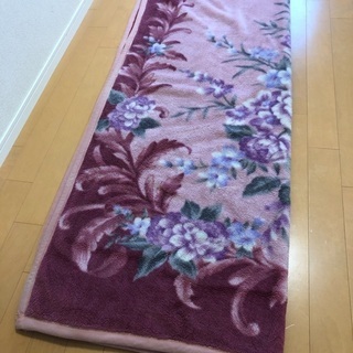 カールマイヤー 合わせ 毛布 約193 x 150cm ピンク