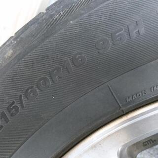 215 / 60R16 Bridgestone SUBARU 4本 7分山