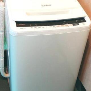 【ネット決済・配送可】取引中【2019年製】洗濯機8kg　ビート...