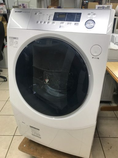 SHARP ES-H10D-WL 2019年製 10kg 洗濯乾燥機