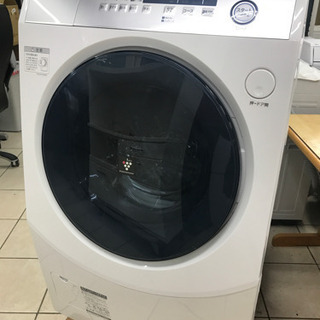 SHARP ES-H10D-WL 2019年製 10kg 洗濯乾燥機