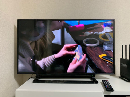 テレビ４０インチ 2015年　Toshiba 40S10