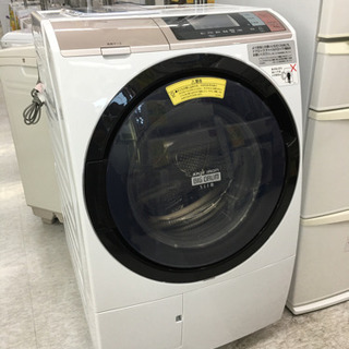 キレイな日立の10キロドラム式洗濯機 2018年製