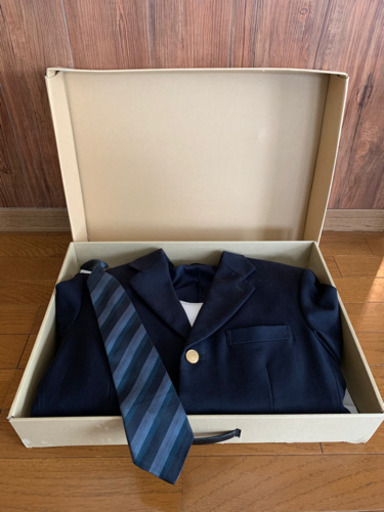 【値下げ】明誠学院高等学校　男子制服セット　ネクタイ付き