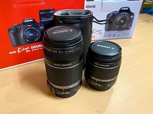 Canon デジタル一眼レフカメラ EOS Kiss X3 ダブルズームキット