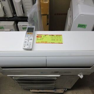 K02272　三菱　 中古エアコン　主に6畳用　冷房能力 2.2...