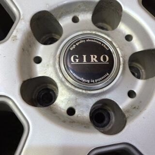 BS GIRO 社外ホイール 17インチ 4本 7J5HPCD114.3+40 ジューク エクストレイル等 (VHC185) クレジットカード QR決済可能 BS GIRO 社外ホイール 17インチ 4本 7J5HPCD114.3+40 ジューク