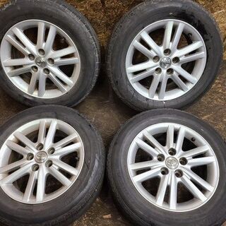 BS NEXTRY 215/60R16】夏タイヤ【トヨタ マークX 純正ホイール 16 