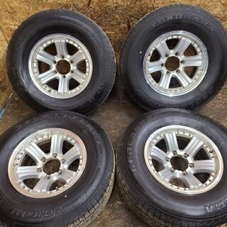 YOKOHAMA GEOLANDAR H/T G056 265/70R16】夏タイヤ【社外ホイール 16