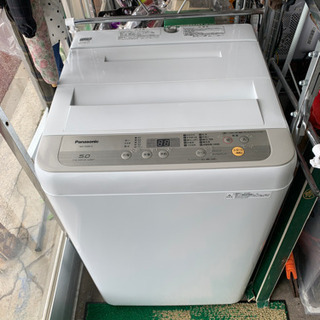 パナソニック】全自動洗濯機 5.0㎏ NA-F50B12 2018年 送風乾燥 香り 