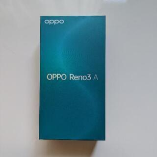 【ネット決済】OPPO Reno3 A ブラック 新品未使用 S...