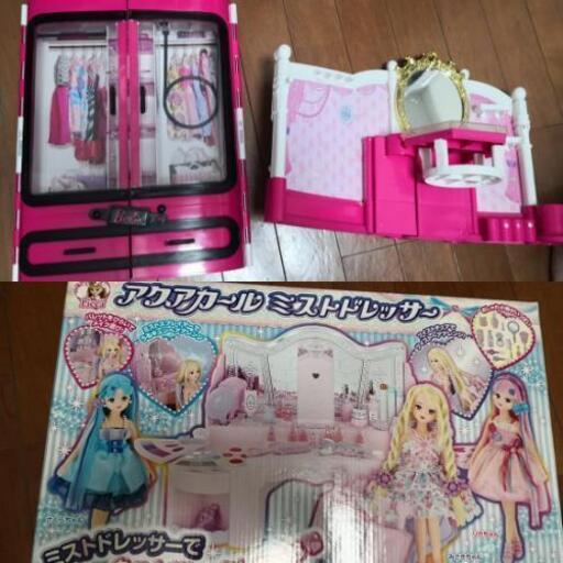 リカちゃん、洋服、小物、ドレッサーなど100点以上