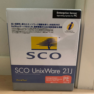 SCO unixware 2.1j 新品未開封